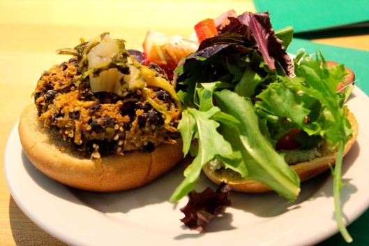 Black Bean Burger Rooted Nutrition